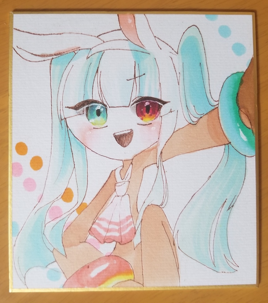代理エイミィ(色紙原画)