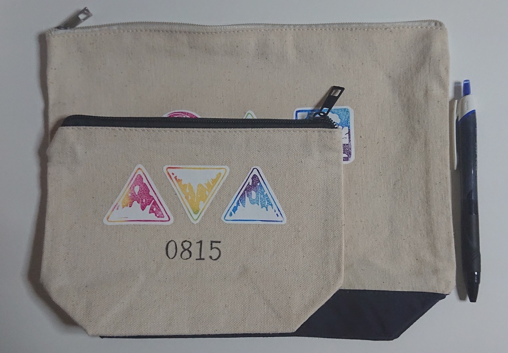 【全て品切れ中】モチーフポーチ