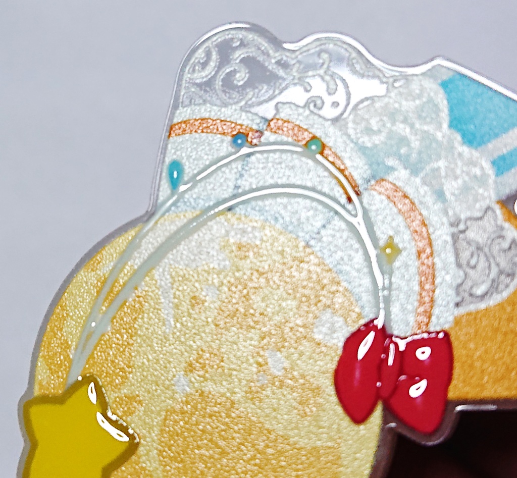 アイドル『如月モモ』 イメージアクリルバッジ