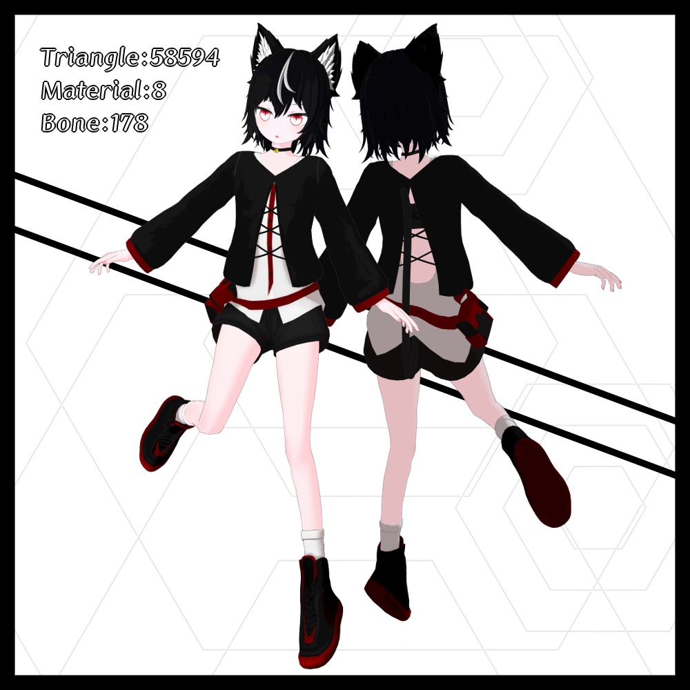 [オリジナル3Dモデル] 玄音 - CraftTable - 2/7