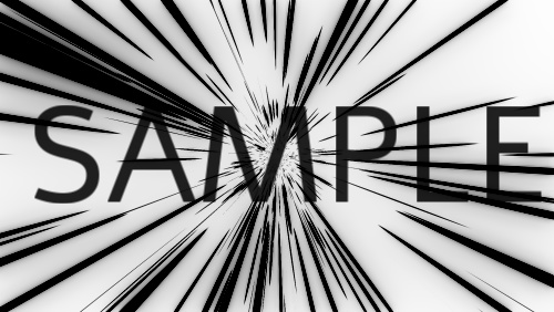 【TRPG/APNG】ワープ・集中線セット【ループ/透過素材】