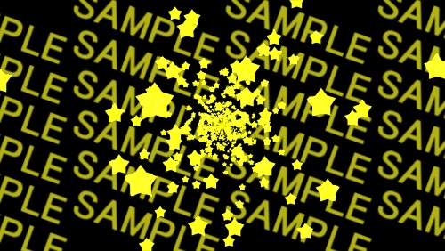 【APNG+MP4】星が降り注ぐ【ループ有/透過有】