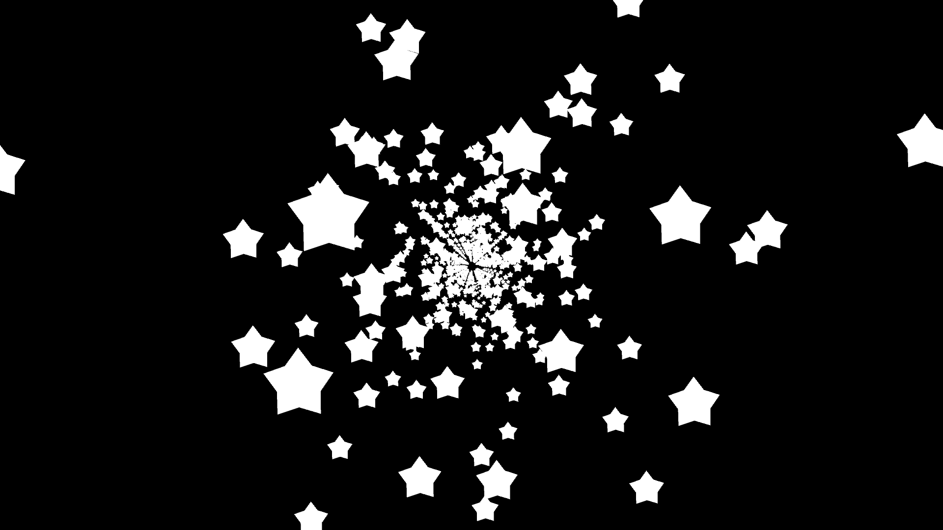 【APNG+MP4】星が降り注ぐ【ループ有/透過有】
