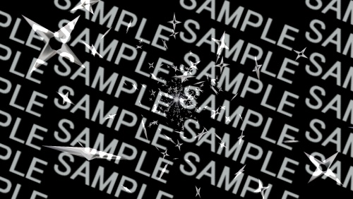 【APNG+MP4】手裏剣が降ってくる素材【ループ有/透過有】