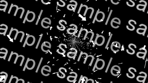 【APNG+MP4】矢印が降ってくる【ループ有/透過有】