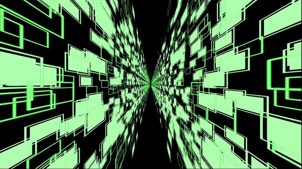 【APNG+MP4】サイバースペース【ループ有/透過有】