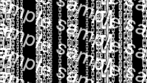 【APNG+MP4】鎖が上下に流れる【ループ有/透過有】