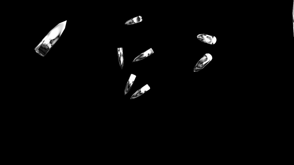 【APNG+MP4】銃弾がバウンドするx20【ループ無/透過有】