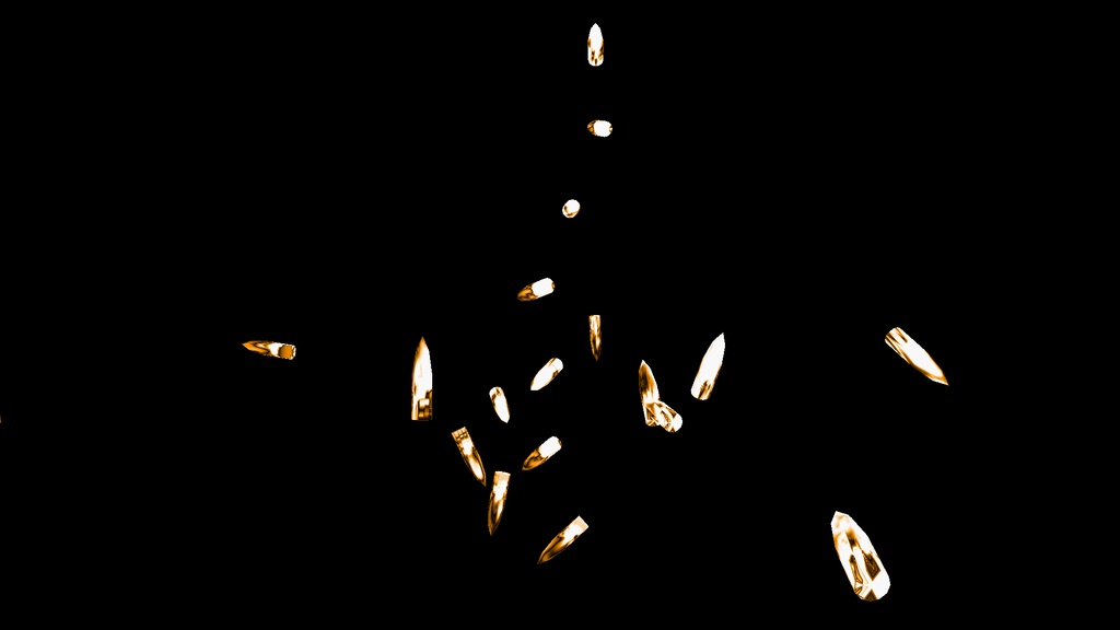 【APNG+MP4】銃弾バウンド無限ループ【ループ有/透過有】