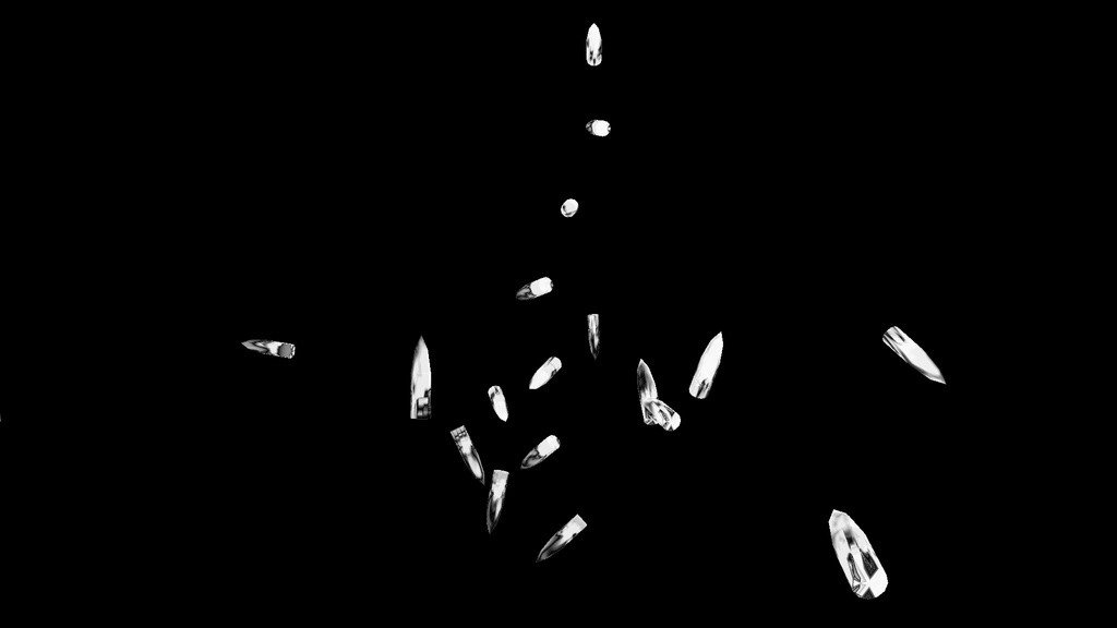 【APNG+MP4】銃弾バウンド無限ループ【ループ有/透過有】