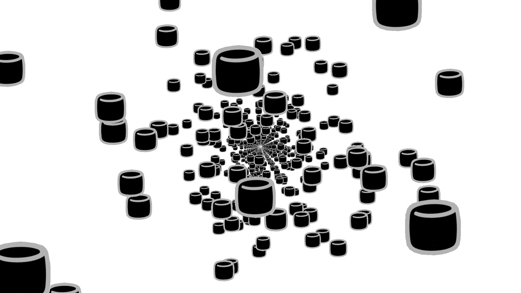 【APNG+MP4】マシュマロ白黒【ループ有/透過有】