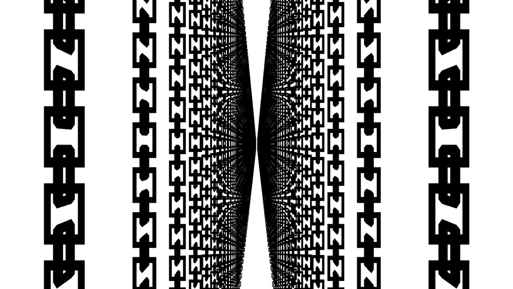 【APNG+MP4】縦の鎖の中を進む【ループ有/透過有】