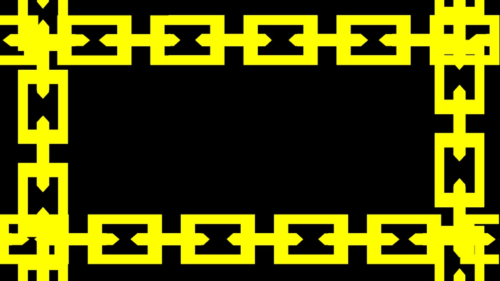 【APNG+MP4】鎖のフレーム素材【ループ有/透過有】