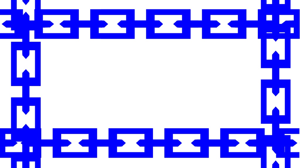 【APNG+MP4】鎖のフレーム素材【ループ有/透過有】