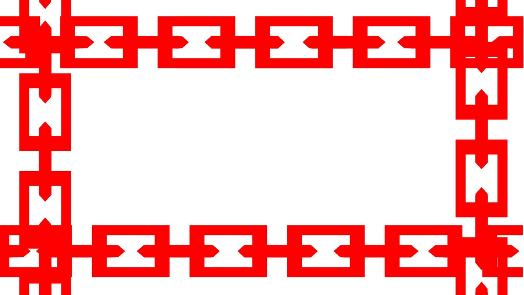 【APNG+MP4】鎖のフレーム素材【ループ有/透過有】