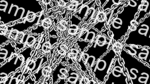 【APNG+MP4】丸鎖が流れる【ループ+透過有】