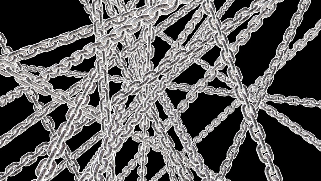 【APNG+MP4】丸鎖が流れる【ループ+透過有】