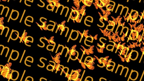 【TRPG/APNG】蝶の群れ(柄) 9色セット【ループ+透過有】