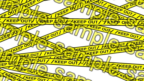 【APNG+MP4】キープアウト!【ループ+透過有】