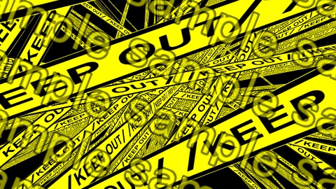 【APNG+MP4】キープアウト2【ループ+透過有】