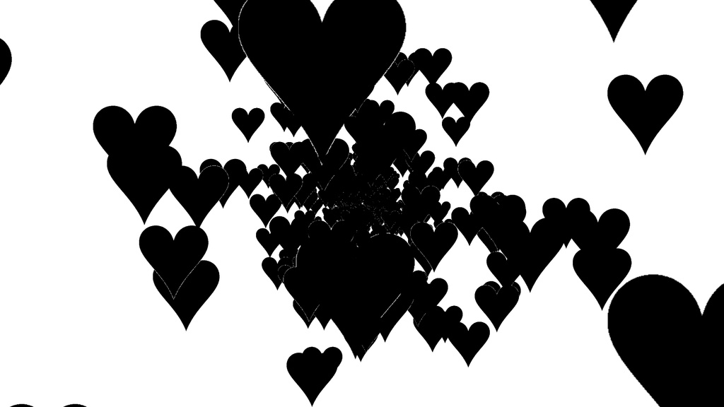 【TRPG/APNG】ハートの群れ【ループ+透過有】