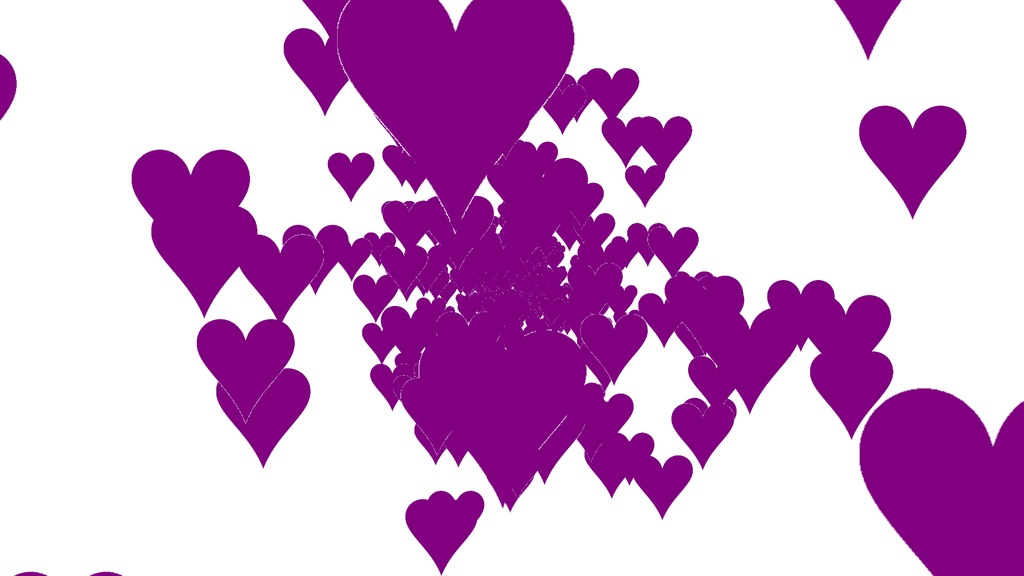 【TRPG/APNG】ハートの群れ【ループ+透過有】