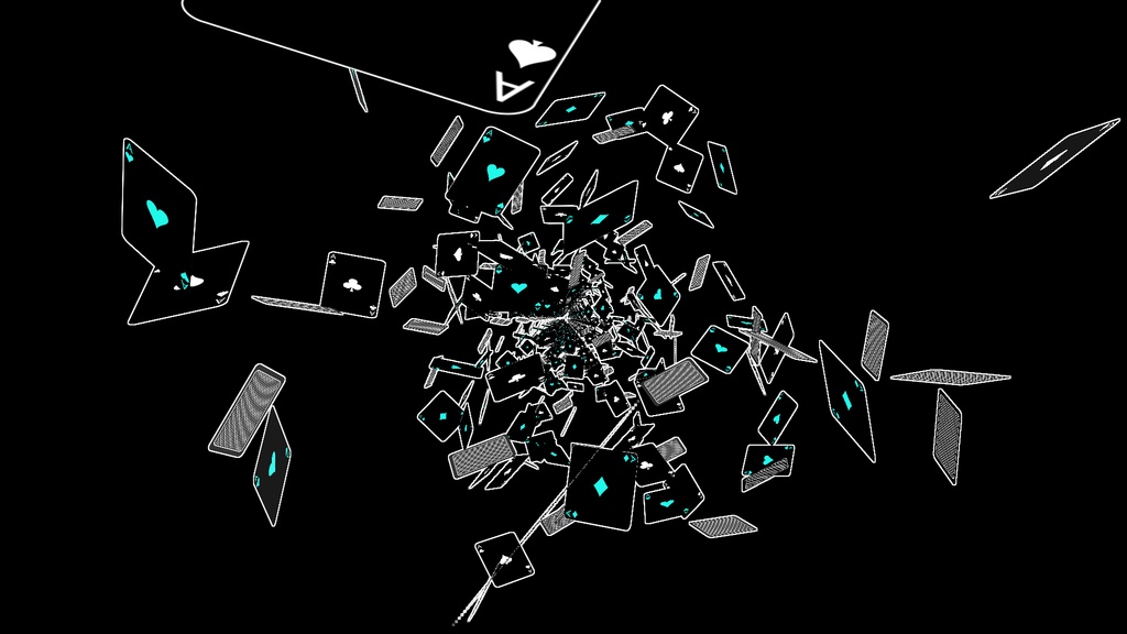 【APNG+MP4】トランプが降る【ループ+透過有】