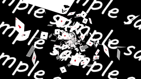 【APNG+MP4】トランプが降る【ループ+透過有】