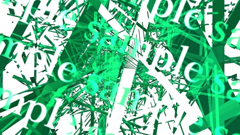 【APNG+MP4】線の空間【ループ+透過有】