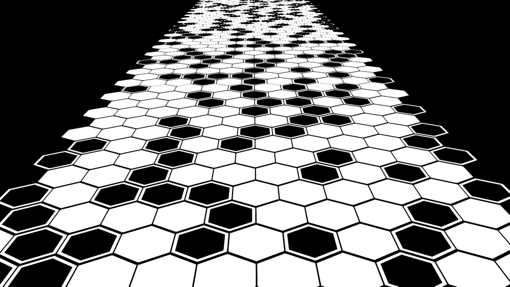 【APNG+MP4】電脳回廊(穴有)【ループ+透過有】