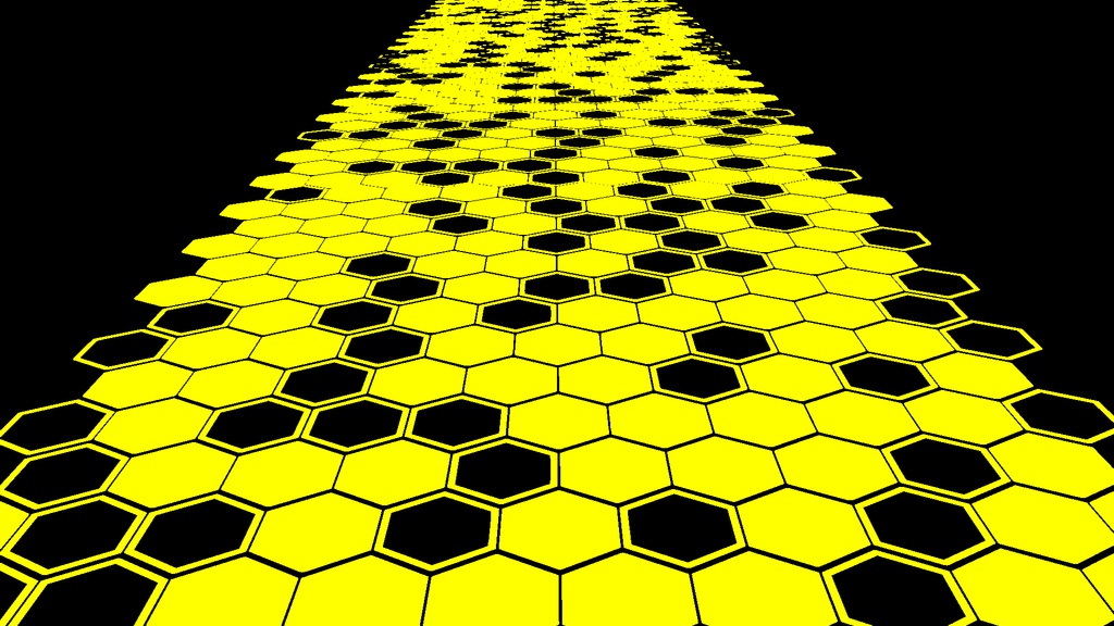 【APNG+MP4】電脳回廊(穴有)【ループ+透過有】