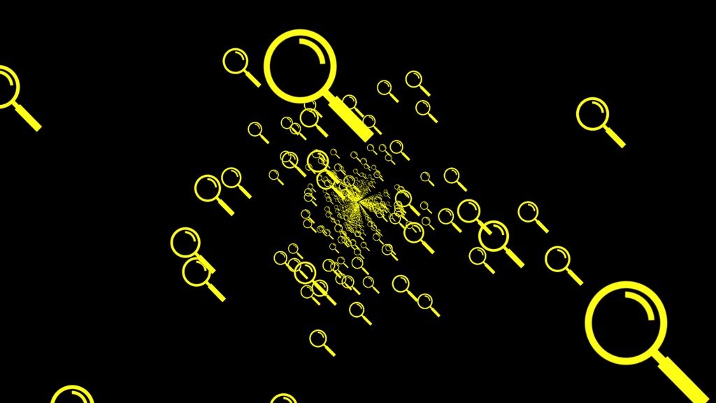 【APNG+MP4】拡大鏡マーク【ループ+透過有】