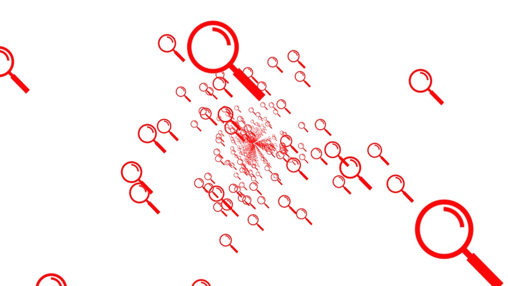 【APNG+MP4】拡大鏡マーク【ループ+透過有】