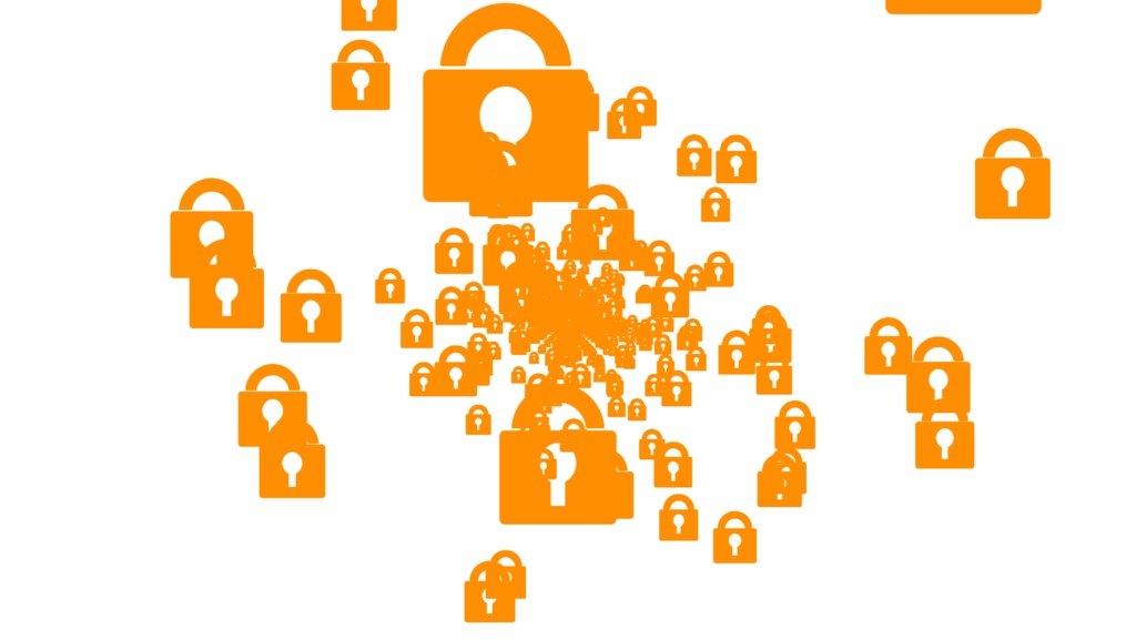 【APNG+動画】錠前マーク連続【ループ+透過有】