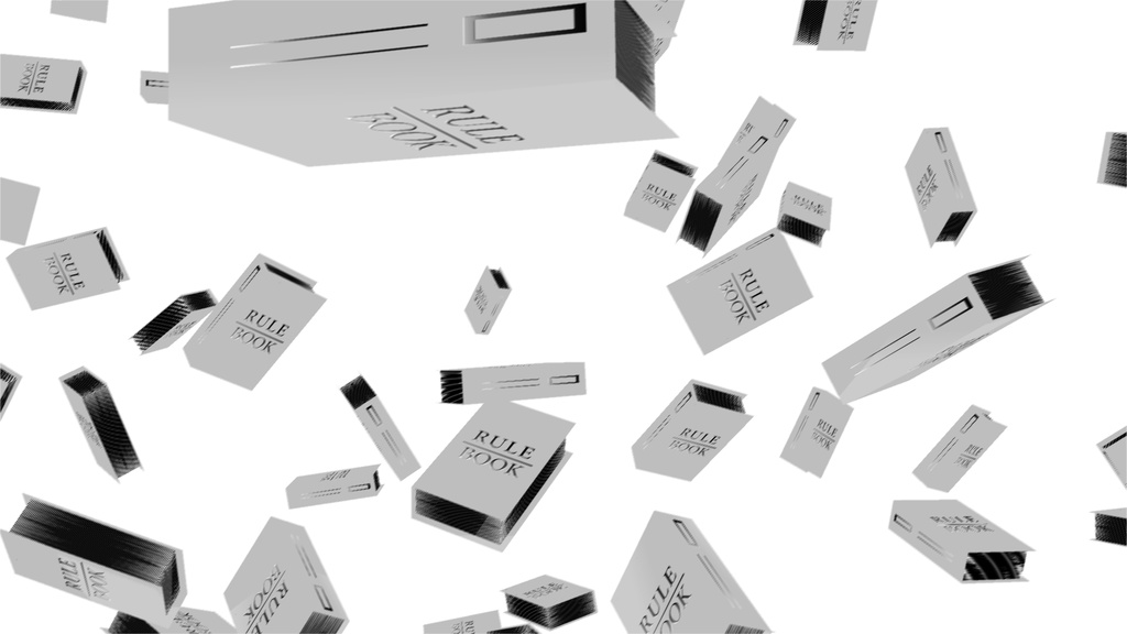 【APNG+MP4】ルールブック落下【ループ+透過有】