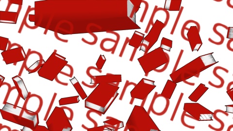 【APNG+MP4】無印ブック落下【ループ+透過有】