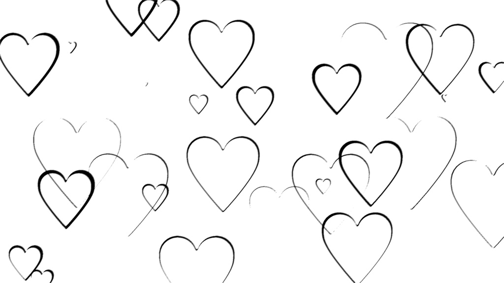 【APNG+MP4】ハートバブル【ループ+透過有】