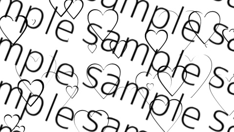 【APNG+MP4】ハートバブル【ループ+透過有】