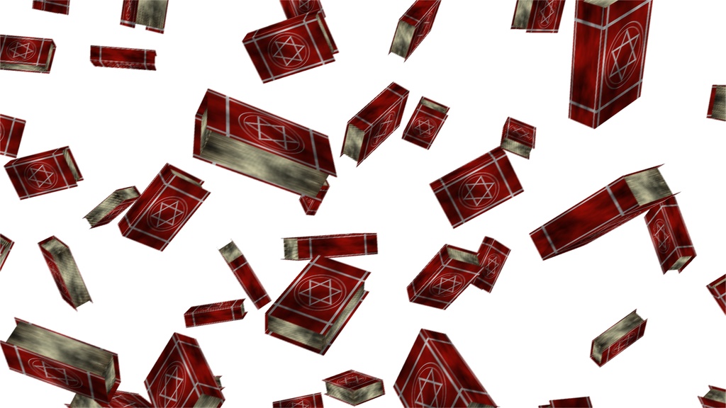 【APNG+MP4】魔導書落下【ループ+透過有】