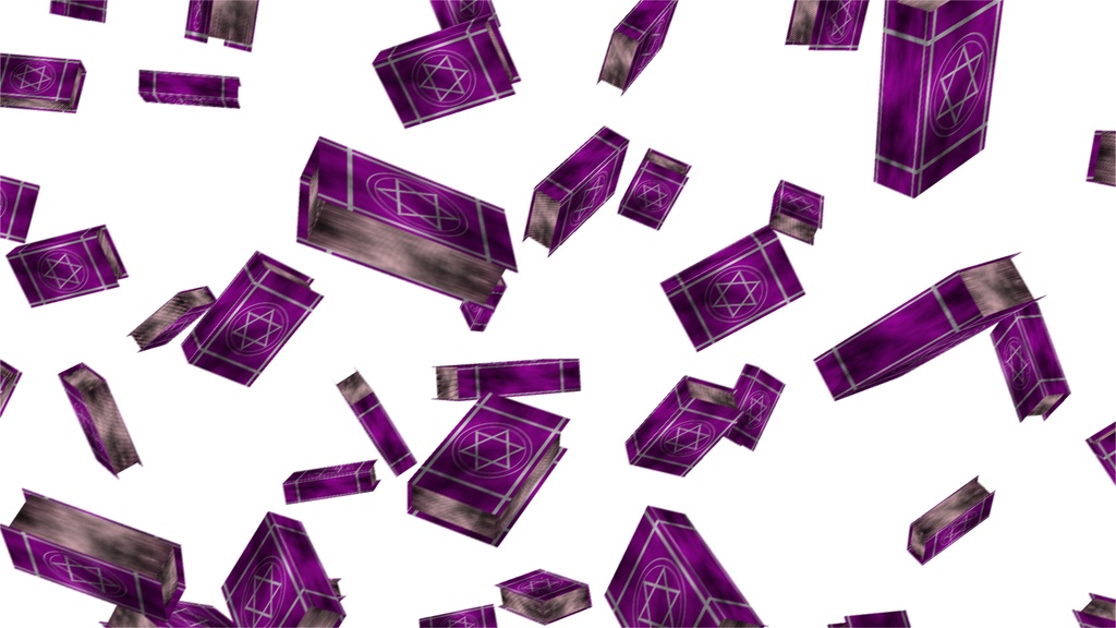 【APNG+MP4】魔導書落下【ループ+透過有】