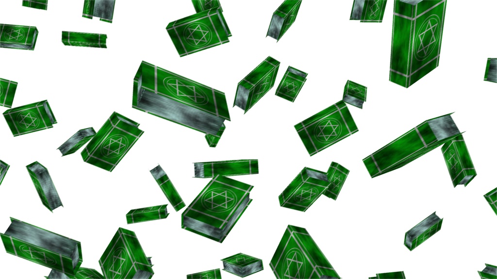 【APNG+MP4】魔導書落下【ループ+透過有】