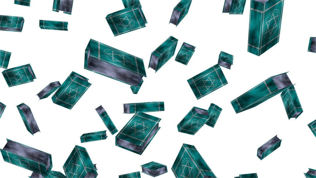 【APNG+MP4】魔導書落下【ループ+透過有】