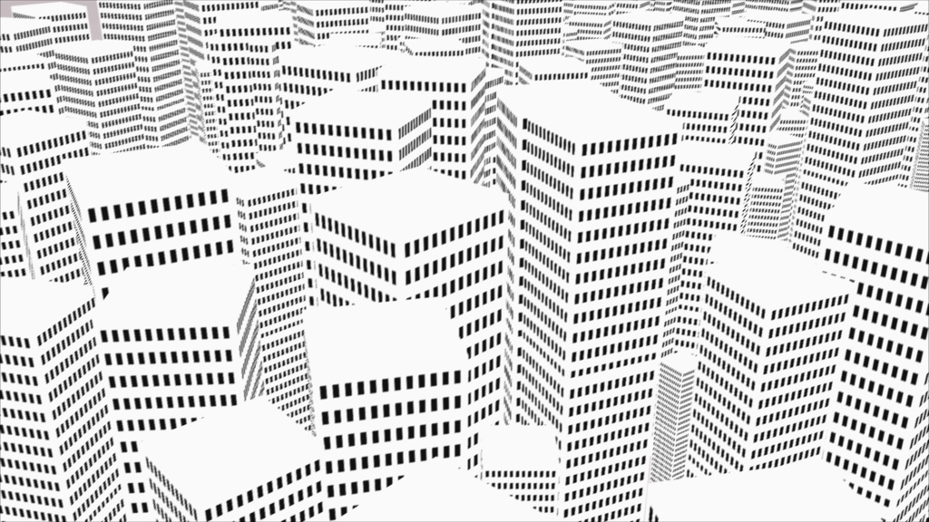 【APNG+MP4】高層ビル群(9色)【ループ有+透過無】