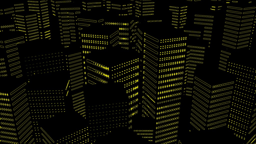 【APNG+TRPG】サイバービル群(7色x2種)【ループ有+透過無】