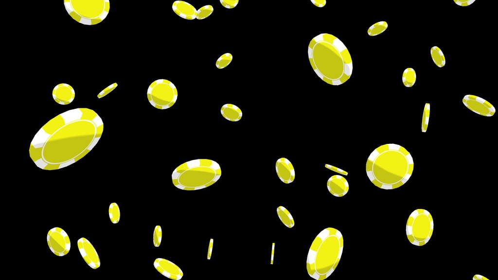 【APNG+動画】無印チップ落下(11色)【ループ+透過有】