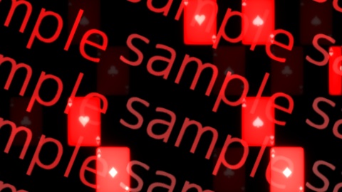 【APNG+MP4】トランプxモザイク(9色)【ループ+透過有】