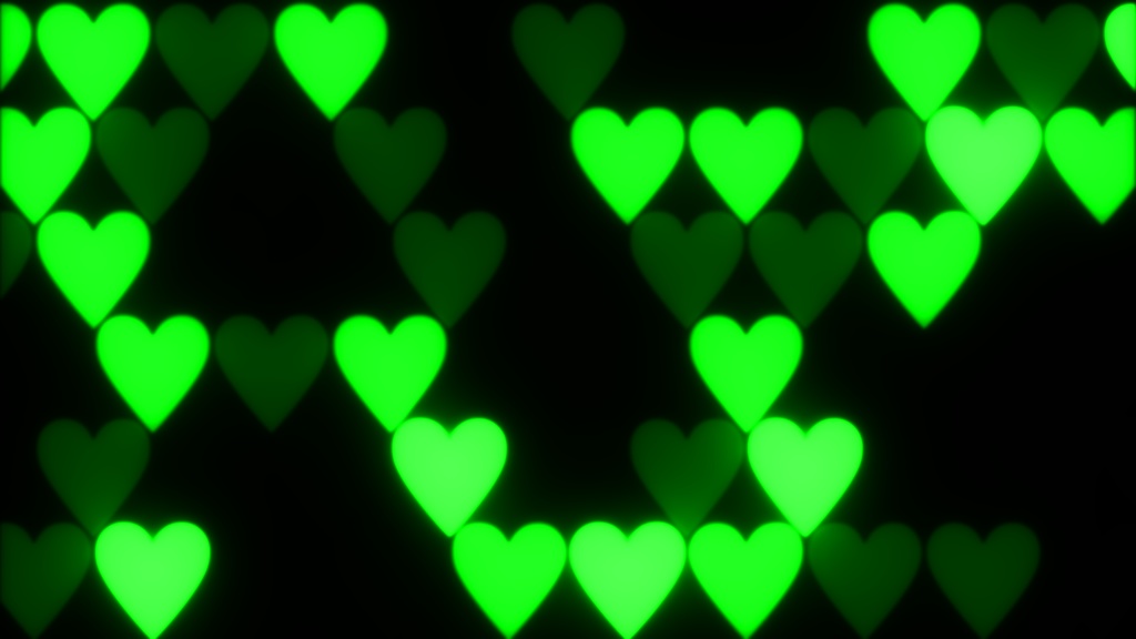 【APNG+動画】ハートxモザイク【ループ+透過有】