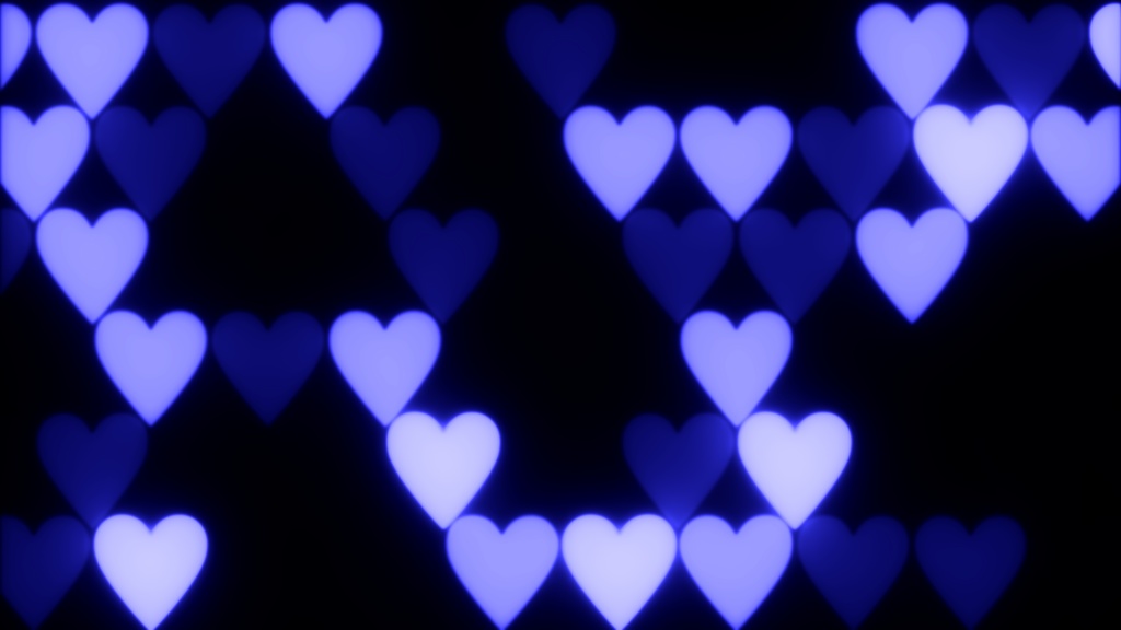 【APNG+動画】ハートxモザイク【ループ+透過有】