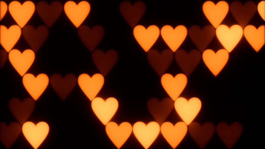 【APNG+動画】ハートxモザイク【ループ+透過有】