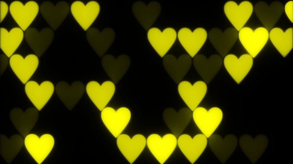 【APNG+動画】ハートxモザイク【ループ+透過有】